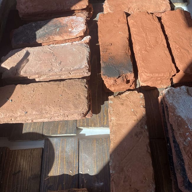 hand made lightweight brick slip tiles scotland