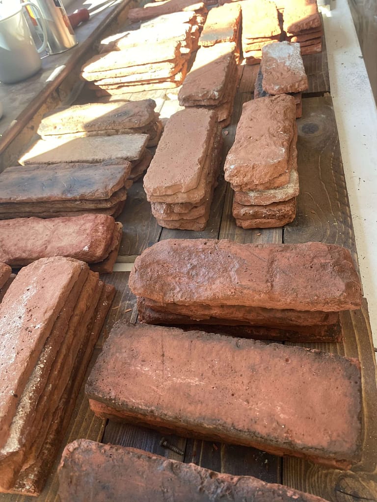 hand made lightweight brick slips thin brick perth edinburgh dundee fife